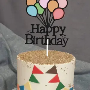 Balloon theme Cake Topper