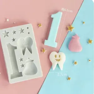 Baby Mold First Tooth silicone Mould
