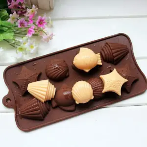 Sea Shell Shaped Chocolate Silicone Mould