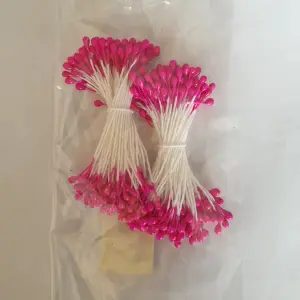 Non-Edible High End Artificial Pollen Stem ( Light orange )