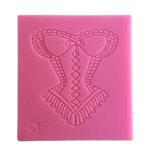 Corset underwear Silicone Fondant Mould
