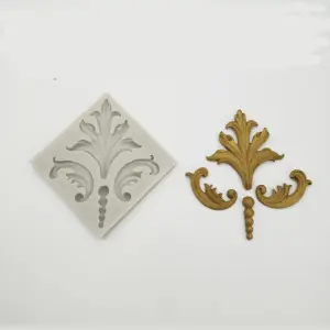 Flower relief silicone mould