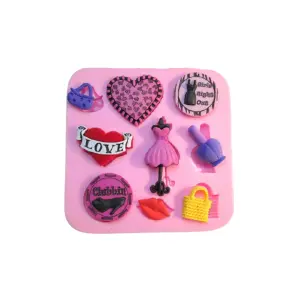 Girls Night Out bachelorette theme Silicone Mold