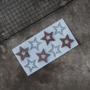 Silicone Chocolate Garnishing Mould - Star