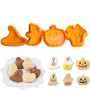 4 pcs halloween plunger set
