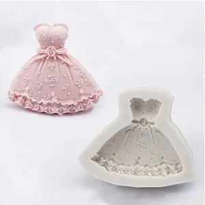 Girls dress Silicone Mould