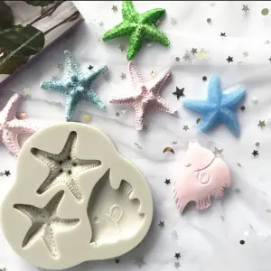 Fish star fish Silicone Mould