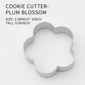 1 Pcs Blossom Flower Shape Cutter