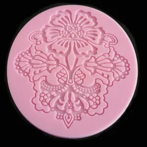 Lace Flower Shape Silicone Cake Mould