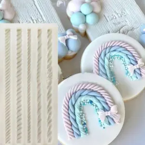 Rope Twist Rope Silicone Mould