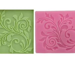Floral texture Fondant mould