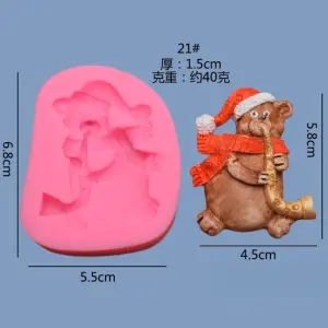 Santa theme Christmas Mould