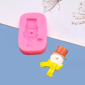 Snow man Christmas Mould