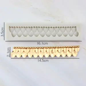 Boarder silicone mould