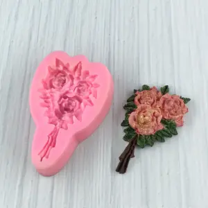 Buch of flower Bouquet silicone mould