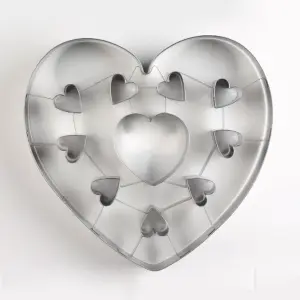 1 pcs large heart cookie cutter