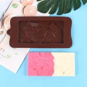 Chocolate silicone broken bar Mould