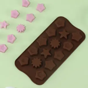 Star theme Chocolate silicone Mould