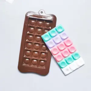 Round dot Chocolate bar silicone Mould