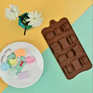 Tea time tea cups Chocolate silicone Mould