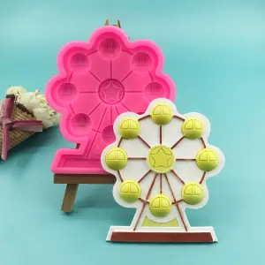 Giant wheel large silicone mould
