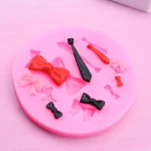 Bow and Tie silicone mould