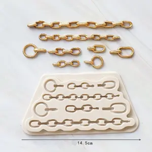 Chain silicone mould style 2