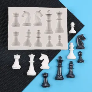 Chess silicone mould