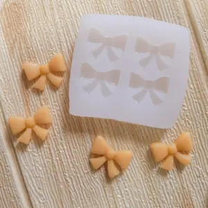 Different style bows candy silicone mould