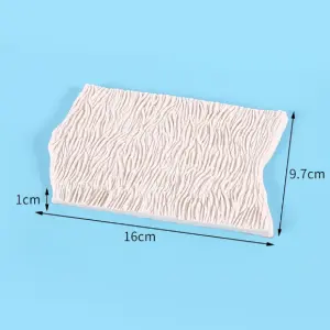 Fur Pattern Fondant silicone Mould style 2