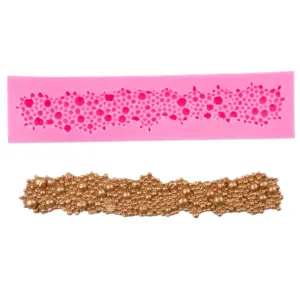 Pearl Bead boarder - Silicone Mould style 2