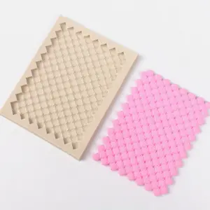 Quilted Fondant silicone Mould style 2