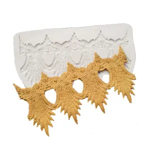 Lace boarder classic silicone Mould