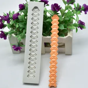 Bead Jewel Border Silicone mould