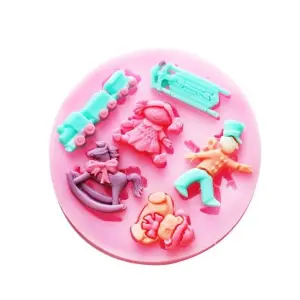 Baby Shower theme Silicone Mould