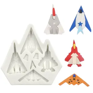 3D Jet fighter aeroplane mould