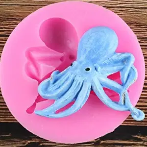 3D Octopus silicone mould