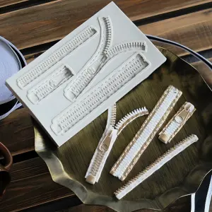 4 cavity Zip silicone mould