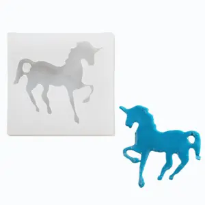 Unicorn horse silicone mould