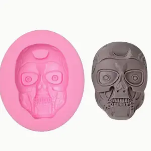 Terminator face silicone mould