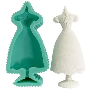 Wedding Dress Silicone Mould style 5