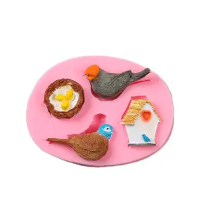Bird Nest theme Silicone mould