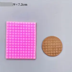 Waffer Pattern texture mat silicone Mould STYLE 2