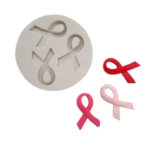 Awareness Ribbon silicone mould