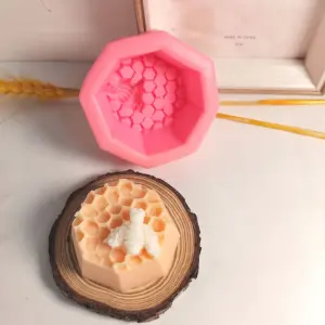 3D Bee Honeycomb Silicone mould