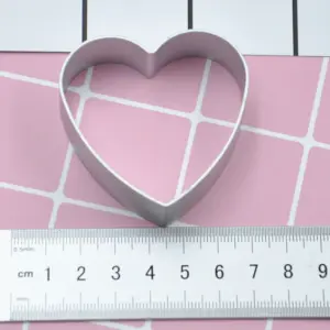 Heart Shape Aluminum Fondant Cutter