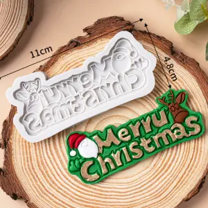 Merry Christmas Mould STYLE 1