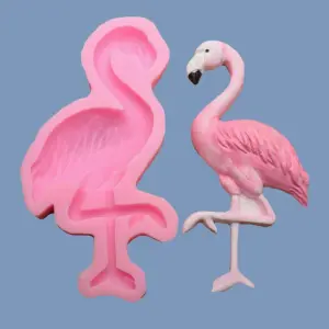 Large Flamingo Bird Silicone mould