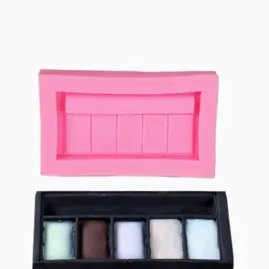 3D Makeup Eye Shadow Palette Silicone Mould