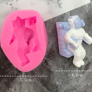 Astronaut Silicone mould Style 2